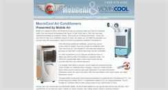 Desktop Screenshot of mobilecoolair.com